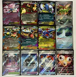 Pokemon Lot Of 12 Cards (Mega ex, Full Art & Trainers) Mint - Image 1