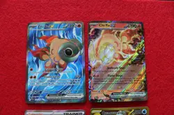 Lot of Pokemon Cards from the Paldea Evolved Set Gold Card, Full Art, EX - Image 2