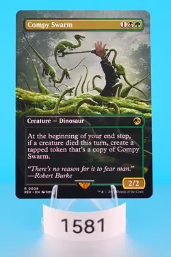 Compy Swarm (Borderless) Universes Beyond: Jurassic World Collection Regular #9 - Image 1