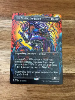 Ob Nixilis, the Fallen - SLC Secret Lair Countdown Kit An Encyclopedia of Magic - Image 1