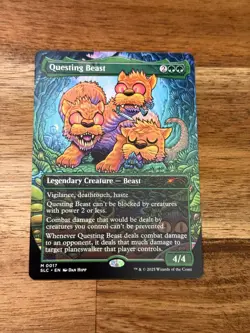 Questing Beast - SLC Secret Lair Countdown Kit An Encyclopedia of Magic MTG - Image 1