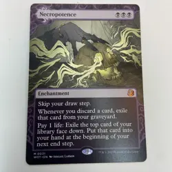 Necropotence Wilds of Eldraine: Enchanting Tales Full Art Near Mint 1x - Image 1