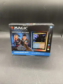 Magic the Gathering Timey Wimey Commander Deck Dr Who Ships Fast New - Image 1