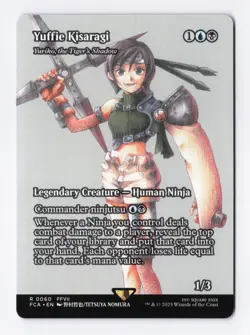 Yuffie Kisaragi (Showcase) 0060 (R) MTG Final Fantasy: Through the Ages (FCA) - Image 1