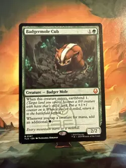 MTG Badgermole Cub 0167 Regular Avatar: The Last Airbender TLA NM - Image 1