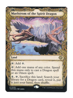 MTG - Maelstrom of the Spirit Dragon - Showcase Foil - Tarkir: Dragonstorm - NM - Image 1