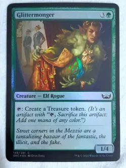 Glittermonger 149 Streets of New Capenna Foil Magic the Gathering - Image 1
