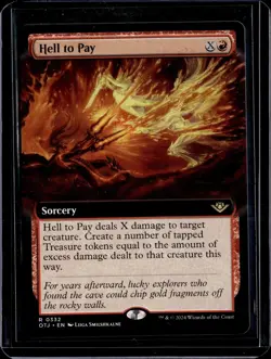 Hell to Pay - 332 - OTJ - NM - MTG Magic the Gathering - Image 1