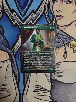 1x Emissary Green Borderless - NM/M CLU MTG Magic the Gathering - Image 1