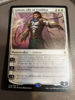 Gideon, Ally of Zendikar Battle for Zendikar Regular - Image 2