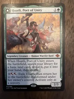 Huatli, Poet of Unity Roar of the Fifth People : LCI #0189 / NM - Image 1