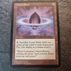 Lotus Petal - Tempest - Moderately Played - Image 1