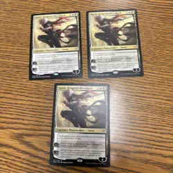 3x MTG Sorin, Vengeful Bloodlord - War of the Spark #217 X3 - Image 1