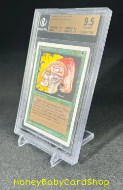 MTG 3rd Edition Revised 1994 Llanowar Elves BGS 9.5 GEM MINT Old School 93/94 - Image 3