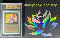 MTG 3rd Edition Revised 1994 Llanowar Elves BGS 9.5 GEM MINT Old School 93/94 - Image 4