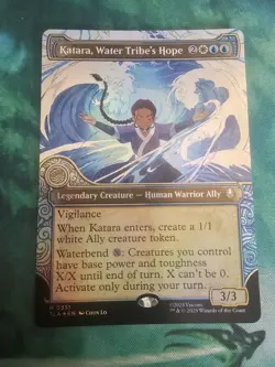 Katara, Water Tribe's Hope - FOIL SHOWCASE - [Avatar: The Last Airbender] MTG - Image 1