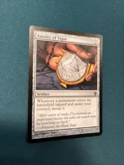 MTG Amulet Of Vigor LP Light Play - Image 2