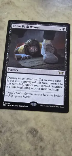 Come Back Wrong (0292) Duskmourn: House of Horror Regular - Image 1