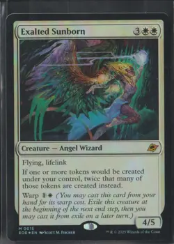 Magic the Gathering: Exalted Sunborn Edge of Eternities Foil - Image 1