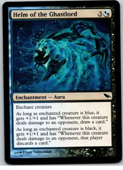 MTG Magic the Gathering Helm of the Ghastlord (166/315) Shadowmoor LP - Image 3