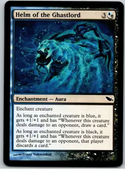 MTG Magic the Gathering Helm of the Ghastlord (166/315) Shadowmoor LP - Image 5