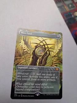 Mox Opal - Borderless - Double Masters - Image 3