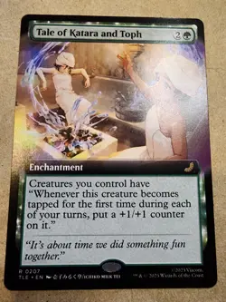 Tale of Katara and Toph - #207 Regular Extended Art - Avatar - Mtg - Image 1