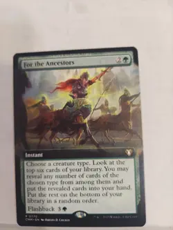 For the Ancestors (Extended Art) Commander Masters Regular - Image 1