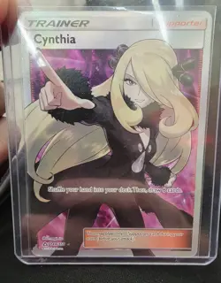 Pokemon TCG: Sun & Moon-Ultra Prism Cynthia Full Art Ultra Rare 148/156 - Image 3