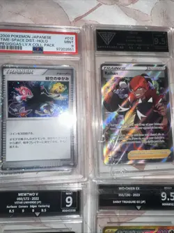 Pokemon TCG X4 Slab Grading Bundle X3 Japanese X1 English - Image 2
