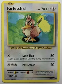 Rare Farfetch’d 68/108 - Evolutions - Lightly Played - Pokemon TCG - Image 1
