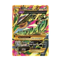 Pokemon XY - Ancient Origin M Rayquaza EX (Shiny Full Art) (UR) #98 (Ho Fair- - Image 1