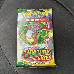 Pokemon - Evolving Skies Booster Pack (1)- Factory Sealed (2021) - Image 1