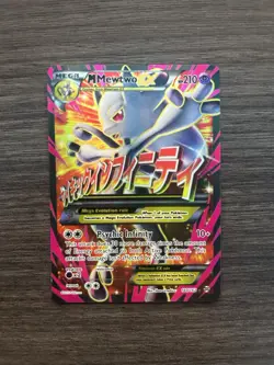 Pokemon TCG XY: Breakthrough M Mewtwo EX Holo Ultra Rare - Image 1