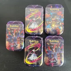 Pokemon Mega Evolutions MEGA HERO's MINI Tins Sealed [Random Art] - Image 1