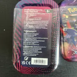 Pokemon Mega Evolutions MEGA HERO's MINI Tins Sealed [Random Art] - Image 2