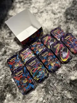 Pokemon Mega Evolutions Mini Tin Display Sealed Tins - Image 2