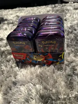 Pokemon Mega Evolutions Mini Tin Display Sealed Tins - Image 4