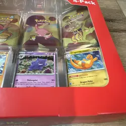 Pokemon TCG 151 Mini Tins 4 Pack 4 Promos SEALED Sams Club Exclusive NEW - Image 4