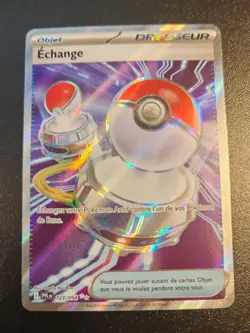 Carte Pokemon FR Echange 123/094 FA ME02 Flammes Fantasmagoriques vf neuf - Image 1