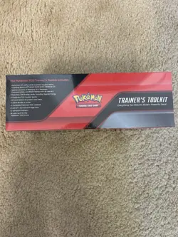 Pokemon TCG 2020 Red Trainer's Toolkit Box Brand New Sealed! - Image 2
