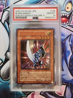Yu-Gi-Oh Blade Knight DL3-136 Ultimate Rare Japanese GEM MINT PSA10 89962374 - Image 1