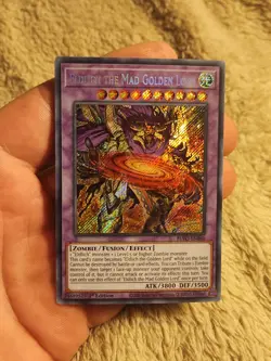 Yugioh Eldlich The Mad Golden Lord BLVO-EN040 Secret Rare 1st Ed NM - Image 1