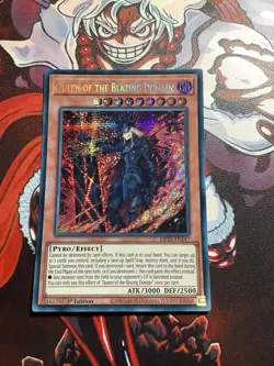 Queen of the Blazing Domain MP25-EN147 2025 Mega-Pack Yugioh! NM - Image 1