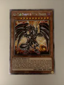 Red-Eyes Darkness Metal Dragon - RA03-EN212 - Platinum Secret Rare - Yugioh - Image 1