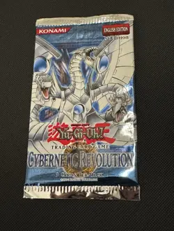 Yu-Gi-Oh! Cybernetic Revolution Booster Pack 1st Edition Sealed HOBBY 103184 CRV - Image 1