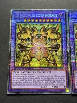 3x The Unstoppable Exodia Incarnate | MP25-EN008 | Starlight Rares | YuGiOh! - Image 3