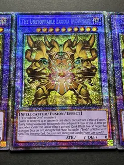 3x The Unstoppable Exodia Incarnate | MP25-EN008 | Starlight Rares | YuGiOh! - Image 5