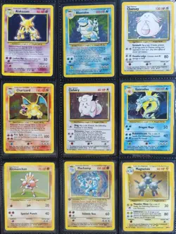 Complete Pokemon Card Base Set 102/102 WOTC 1999 Charizard, Blastoise, Venusaur - Image 1