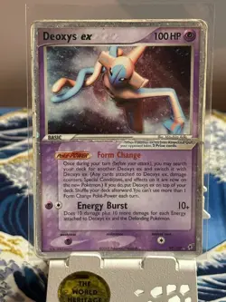 Pokemon Card Deoxys Ex Holo Rare 97/107 2005 - Image 1
